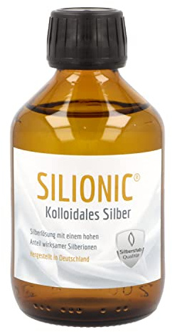 Kolloidales Silber 50ppm, Marke Silionic (200ml)
