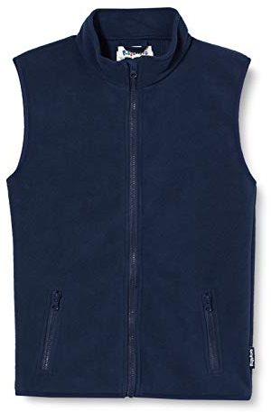 Playshoes Fleece Weste Unisex Kinder Outdoor-Oberteil, dunkelblau, 152