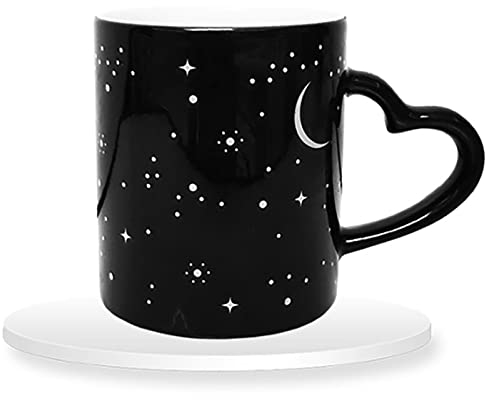 Lehaha Personalised Heat Change Magic Mug with Photo,Custom Heat Collage Image Coffee & Tea Mug,Customised Your Own Mug Cup Photo(12oz/360ml)
