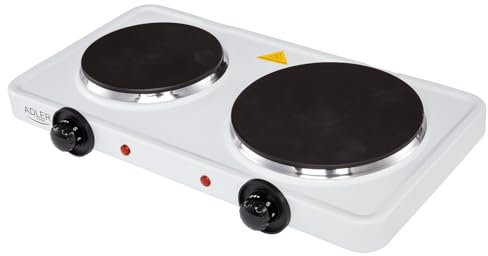 Cuisinière électrique pour ADLER Europe AD-6504, 2500W, plaque de cuisson 2 brûleurs, foyer 185 mm