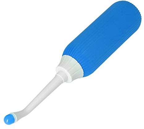 500ml Bidet Spray Bottle, Multipurpose Portable Bidet Sprayer, Anal Douche with Spray Nozzle Personal Hygiene Care, Personal Hygiene Long Spray Fast Cleaning for Postpartum Maternity (Peacock Blue)