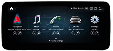 Kompatibel mit: Mercedes C Class W204 NTG4.0 10 Touch Android GPS USB Navigation Carplay