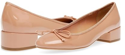 Steve Madden Women's Cherish Pump, Tan Patent, 5.5 UK