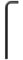 TEKTON 13 mm Flat End Hex L-Key | KLX22130