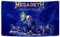 Megadeth Poster Rust in Peace, lustige Flagge, Musik-Tapisserie, ästhetisch, dekorativ, langlebig, Männerhöhlen-Wandteppich, geeignet für Innen- und Außenbereich, Dekoration für Studentenwohnheim,