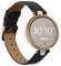 kwmobile Armband kompatibel mit Garmin Lily Sport - Echtleder Fitnesstracker Sportarmband Band