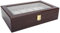 Armbanduhren-Organizer, 12 Fächer, Holz, Uhren-Box, Organizer, Armbanduhren-Aufbewahrung, Holzbox