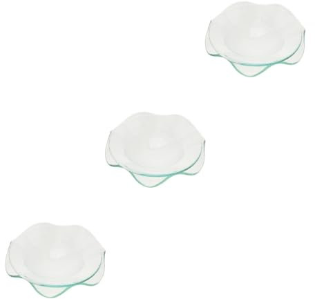FRCOLOR 6stücke Glas Dish Für Aromatherapie Und Duftöle Hochwertige Wachswärmer Ersatzschalen Elegantes Und Funktionales Design Für Zuhause Und Büro