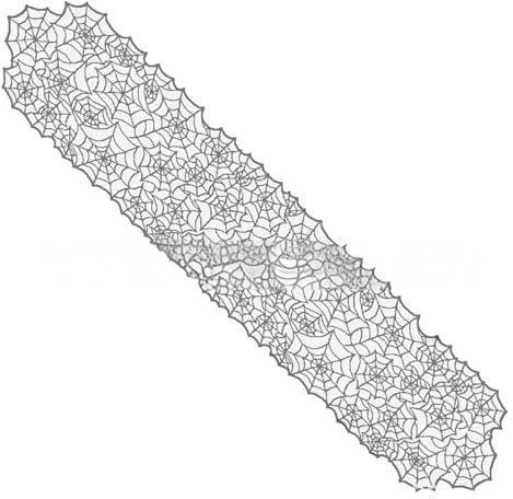 Horror Race Tischläufer Halloween Festival Polyester Deko Halloween Dinner Party Zubehör