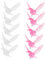 PAMINGONO 10st Transparenter Kolibri-anhänger Vögel Modellieren Dekor Party-deckendekoration Deckenornament Hängende Kolibris-Ornament Hängender Kolibri Hängende Deckendekoration Acryl