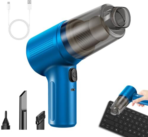 Sirseon Aspirateur sans fil pour voiture, aspirateur sans fil pour voiture - Aspirateur à main sans fil puissant Aspirateur à main sans fil - Petit aspirateur de voiture à main, aspirateur de véhicule