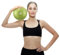 Slim Panda Gymnastikball Klein,23-25cm Pilates Ball mit Aufblasbarem Strohhalm,Soft Yoga Ball für Hause,Fitness,Balance Training(Olivgrün)