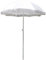 Ombrellone da spiaggia con nappe bianche, 160 cm, portatile, per esterni, con protezione UV antipioggia, ideale per giardino e balcone