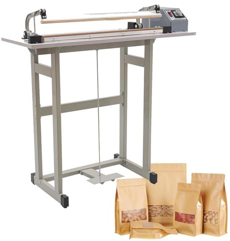 JJENXYYDS Sigillatrice a Caldo, saldatrice per Sacchetti di plastica AC220V, Larghezza di Saldatura 3 mm/0,6 mm, saldatrice Rapida per Sacchetti di plastica, per l'industria Alimentare