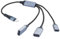 JSADZKJ Câble répartiteur USB C vers 3 USB Y Câble adaptateur USB C mâle vers 3 USB femelles Câble tressé en nylon Type C vers USB 2.0 OTG pour ordinateur portable Tablet Hub 13.8in/35CM