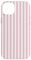 iPhone 14 Plus Pink Coquette Stripe Vertical Cute Girly Minimal Balletcore Case
