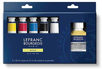 Lefranc Bourgeois Huile Fine Set 5X40ml & Médium