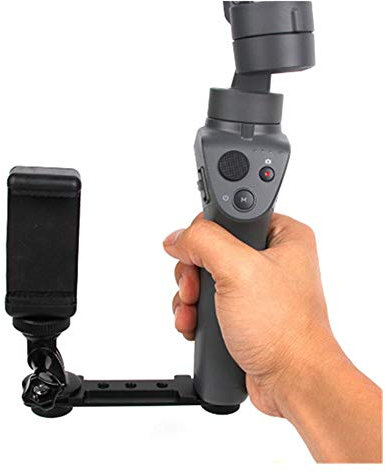 KINGDUO Smartphone Clip Holder Monitor Soporte Cardán Estabilizador para dji Osmo Mobile2/Zhiyun Smoothq 4/3