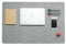 Schreibtischunterlage aus Designer Filz schreibtischmatte 54x80cmmit Anti-Rutsch-Beschichtung LuckySign®(Grau)