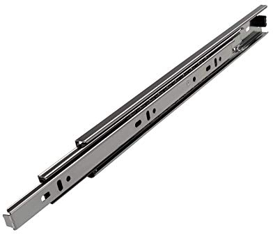 SOTECH 1 Stück Vollauszug KV2-45-H45-L700-NF 700 mm (eingeschoben) Schubladenauszug mit 45 Kg Tragkraft