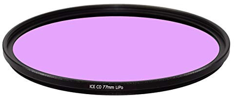 Ice CO Filtre MC LiPo 77 mm Filtre Polarisant pour réduire la Pollution Lumineuse