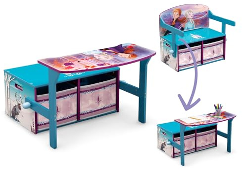 Delta Children Kids Convertible Activity Bench - Greenguard Gold Certified, Frozen II