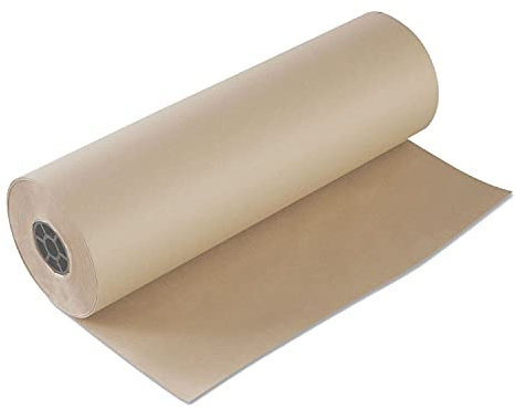 6 Rollen Schrenzpapier Packpapier Knüllpapier Papier 80g/m² 75cm x 250m Rolle