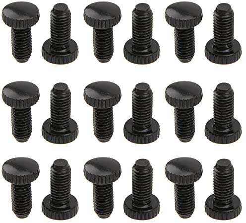 Yootones Ersatz-Schrauben für E-Gitarre, Feinstimmung, für Tremolo-Brücke, Feinabstimmung, kompatibel mit Floyd Rose E-Gitarre (schwarz)
