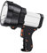 Samyoung Spotlight 120000 Lumen Super Bright, 10000 mAh 30 Hours LED Rechargeable Flashlights, IP65 Waterproof Rechargeable Spotlight Come with Collapsible Tripod & Strip for Hunting Boat Camping