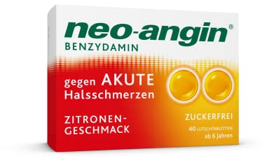 NEO-ANGIN Benzydamin akute Halsschmerzen Zitrone 40 St