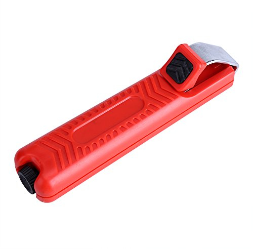 Wire Stripper, 8-28mm Mini Knife Wire Stripper Stripping Cutter Plier Crimping Tool for PVC Rubber Cable