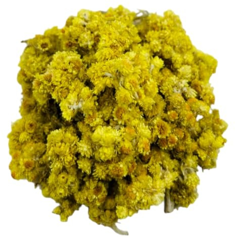 Getrocknete Helichrysum Immortelle Immerwährende Blumen 85g - 1,95Kg (85 gramm)