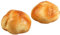 Deko Brötchen Sortiment Lebensmittel-Attrappe braun 2 Stück Dekoration 10 cm Ø