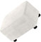 Luxuriöser Ottoman Schonbezug Samt Hockerbezug Bezug Für Fußhocker, Rechteckig Stretch Ottomane Abdeckung, Sitzhocker Elastisch Husse, Überzug Möbel Protector Für Sofa Fußbank