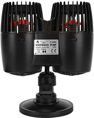 Pssopp Aquarium Wave Maker Powerful Powerhead, 360 Degree Aquarium Pump Wave Maker 3 in 1 Wave Pump for Fish Tanks 220V (ZY-600M)