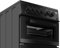 Beko KDVG593K 50cm Gas Cooker with Gas Grill - Black