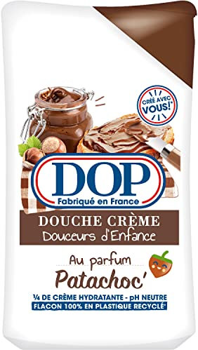 DOP Gel douche crème Patachoc au parfum de la pâte à tartiner à la noisette 290 ml