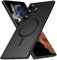 Mouyou Case für Samsung Galaxy S22 Ultra Hülle 5G Magsafe,Galvanisierte Weich TPU Dünn Handyhülle Samsung s22 Ultra,Stoßfeste Magnetisch Schutzhülle Galaxy s22 Ultra Cover mit Magnet,Schwarz