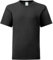 Prime fashions Kids Value Weight Crew Neck Plain T-Shirt Short Sleeve Casual Tees for Boys Cotton Tops for Children Black