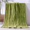 Whale Flotilla Couverture Polaire à Feuilles, 150 x 200 cm, en Flanelle Douce Chaude et Confortable pour Canapé ou Lit, Convient à Toutes Les Saisons, Vert Olive