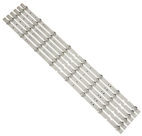 Tira de LED for iluminación Trasera 8 lámparas compatibles for TCL 65 TV for JL.D65081330-365AS-M_V03 65U5850C D6620U 65S421LCAA 65DP600 65UD6336 65UD6406 Le (Color : 6pcs)