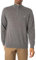 GANT Media Cremallera de algodón clásico Suéter pulóver, Gris Oscuro, M para Hombre