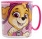 ALMACENESADAN, 5074, Taza apta para microondas, capacidad 265ml, producto reutilizable; (skye)