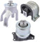 3 Stücke Motorlager Vorne Rechts Hinten Lager Motor Hydrolager 7H0199256H 7H0199849AT 7H0199848D kompatibel mit T5 1.9 2.0 2.5 T6 2.0 TDI TSI