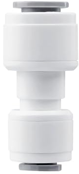 Qrity 1 Pièces Connecteur De Tuyau De Réfrigérateur, 1/4 à 5/16 Raccord Rapide, Raccord de Filtre à Eau pour Réfrigérateur Tuyau