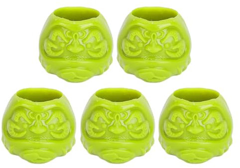 Tazas de Pigmento de Tinta para Tatuaje, 200 Piezas de Tazas de Pigmento para Tatuaje que Se Profundizan para Tienda de Tatuajes (verde claro)