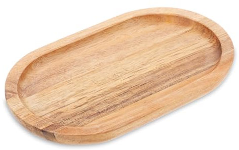 Small Wood Tray Small Wooden Tray Vanity Tray Bathroom Counter Tray Countertop Tray Snacks Coffee Serving Tray Bathroom Tray for Organizing Home Kitchen Decor, 7.9 x 4.7 Inch