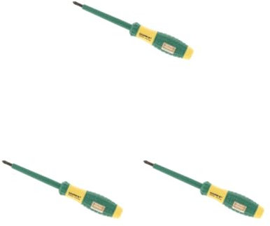3 set Screwdriver Insulation Electrical Test Pen 5x100mm Cross Head