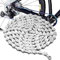 SQAQS 6 7 8 Fach Fahrradkette, Galvanik-Kohlenstoffstahlkette für Rennrad-Mountainbikes, 116 Glieder Kette Fach Fahrrad Kette, Empfindliche, Rainbow MTB Kette 1