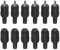 12 Pièces Connecteurs de Haut-Parleur DIN 2 Broches avec Bornes à Vis, fiches/prises haut-parleur DIN mâle/femelle, 2 Broches DIN Fiche Parleur, 2 Broches DIN Haut-Parleur fiche, pour Systèmes Audio ﻿